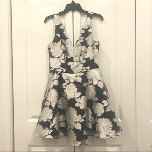 Nicole Miller V-Neck Dress